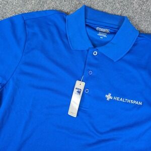 CORE365 Blue Healthspan Performance Polo‎ Shirt M/M